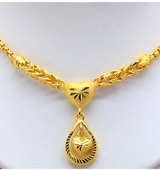 สร้อยคอ หนัก 1 บาท ความยาว 18 นิ้ว