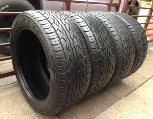 ยาง FALKEN 265 50 20 ปลายปี12 ดอกเต็ม ใช้งานน้อย ราคาไม่แพง