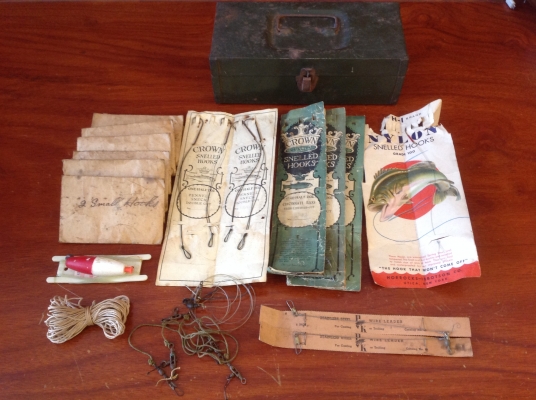 ขายอุปกรณ์ตกปลา Vintage U.S.A.ยกกล่อง