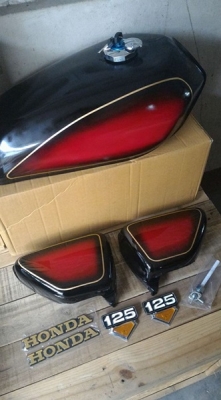 ถังน้ำมัน Honda Cg เบิกใหม่ ทั้งชุด พร้อมใช้