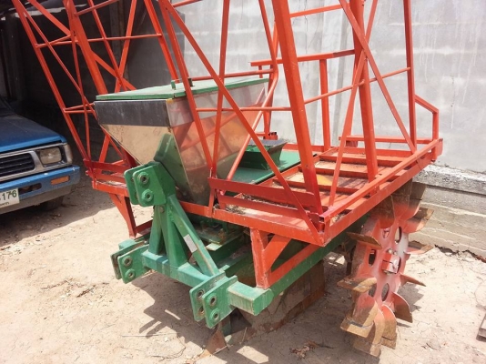 เครื่องปลูกอ้อย KMT ร่องคู่ สภาพดีมาก เดิมๆ