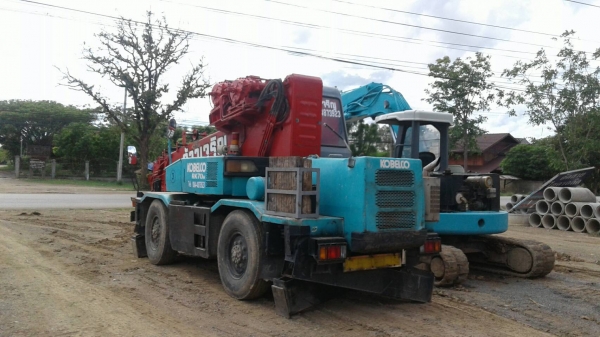 ขายเครน KOBELCO RK70M2 มีเล่มทะเบียน ขอดูคลิปการทำงานได้แอดไลน์ ID 0856205904 ขายเครน KOBELCO RK70M2 มีเล่มทะเบียน ขอดูคลิปการทำงานได้แอดไลน์ ID 0856205904