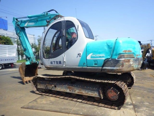 ขายค่ะ KOBELCO SK120-2 มาร์คไฟว์ เก่าญี่ปุ่น สภาพสวย เครื่องปั้มดี ระบบแรงเร็ว
