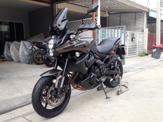 (สด ผ่อน) ขาย Kawasaki Versys โฉมปี13 สีน้ำตาล ท่อผ่า ราคา1890000 บาท(รับเทริ์น)