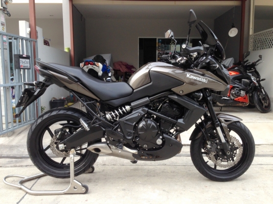 (สด ผ่อน) ขาย Kawasaki Versys โฉมปี13 สีน้ำตาล ท่อผ่า ราคา1890000 บาท(รับเทริ์น)