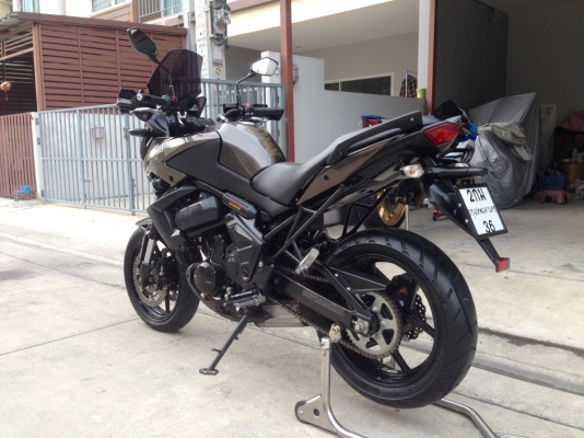 (สด ผ่อน) ขาย Kawasaki Versys โฉมปี13 สีน้ำตาล ท่อผ่า ราคา1890000 บาท(รับเทริ์น)