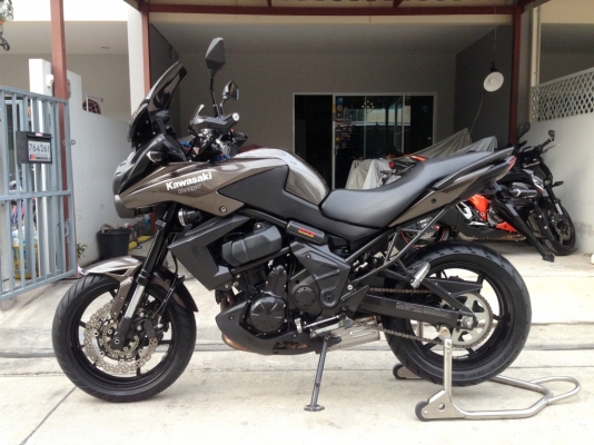 (สด ผ่อน) ขาย Kawasaki Versys โฉมปี13 สีน้ำตาล ท่อผ่า ราคา1890000 บาท(รับเทริ์น)