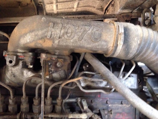 ขาย 10 ล้อดั้ม ฮีโน่ 725   2 เพลา เครื่อง HO 7 C