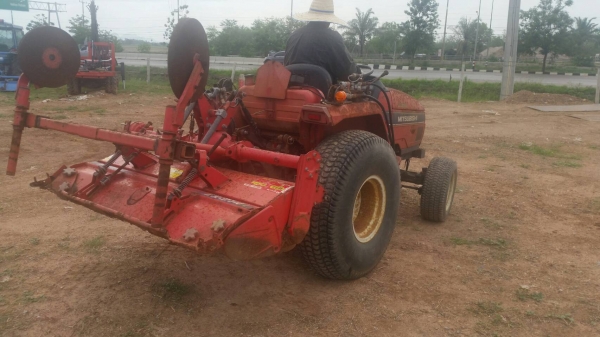 ขาย รถไถ นั่งขับ 23 แรง พร้อมโรตารี่ พรวนดิน MITSUBISHI MT230D ขับ 4 ล้อ เก่าญี่ปุ่น