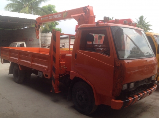 สด  510000 บาท จองแล้ว  หกล้อ 120 แรง เครน 3 ตัน 4 ปอก 3 ชัก