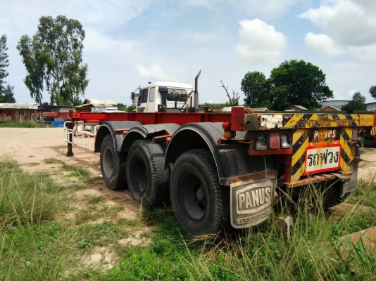 ขายด่วนครับ หัวลากมิตชู TF เครื่อง PO9 315 แรง พร้อม หางก้าง 3 เพลาพนัส สวยครับพร้อมใช้งาน