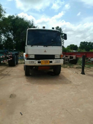 ขายด่วนครับ หัวลากมิตชู TF เครื่อง PO9 315 แรง พร้อม หางก้าง 3 เพลาพนัส สวยครับพร้อมใช้งาน