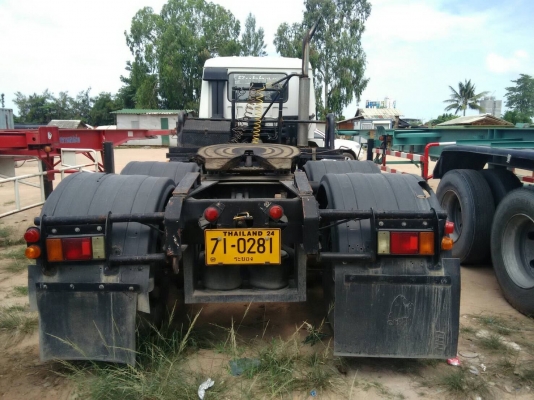 ขายด่วนครับ หัวลากมิตชู TF เครื่อง PO9 315 แรง พร้อม หางก้าง 3 เพลาพนัส สวยครับพร้อมใช้งาน