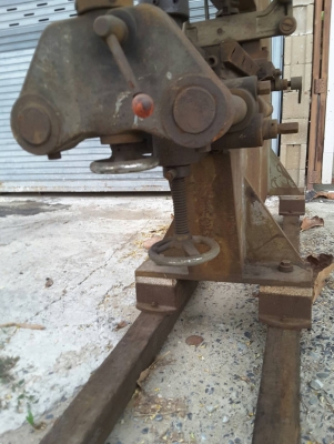 เครื่องตัดเหล็กแผ่นเก่าญี่ปุ่น ตามสภาพพร้อมใช้ hotta ราคา 35,000บาท