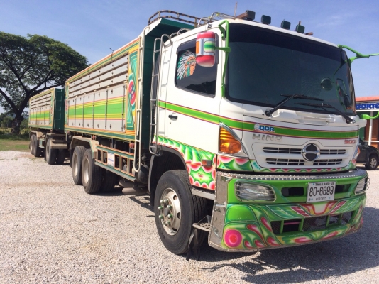 ขายด่วนรถ22ล้อดั๊มพ่วงแม่ลูก