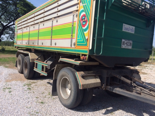 ขายด่วนรถ22ล้อดั๊มพ่วงแม่ลูก