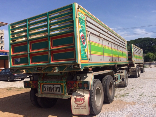 ขายด่วนรถ22ล้อดั๊มพ่วงแม่ลูก