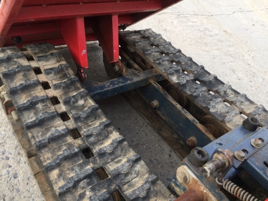 รถบรรทุกตีนตะขาบ ดัมพ์ได้ Yamaguchi เครื่องยนต์ Mitsubishi