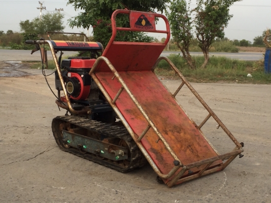 รถบรรทุกตีนตะขาบ ดัมพ์ได้ Yamaguchi เครื่องยนต์ Mitsubishi