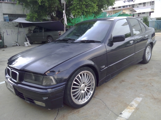BMW318i ปี92 บางเดิม Gasหัวฉีด เกียร์ออโต Max18 เครื่องเสียงครบๆ69000