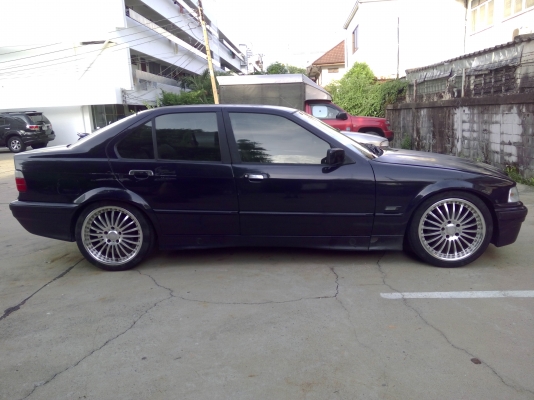 BMW318i ปี92 บางเดิม Gasหัวฉีด เกียร์ออโต Max18 เครื่องเสียงครบๆ69000