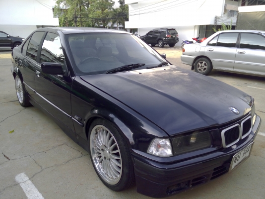 BMW318i ปี92 บางเดิม Gasหัวฉีด เกียร์ออโต Max18 เครื่องเสียงครบๆ69000