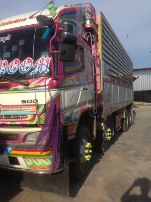 สิบล้อ ฮีโน่ 380ปี52แม่ลูก3คาน  ดั้มค็อกเกษตร สภาพดีเดิมๆสวยพร้อมใช้ ทะเบียนพร้อมโอน