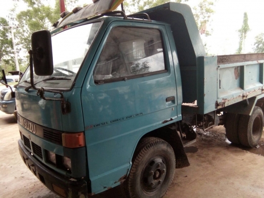 6ล้อดั้ม88แรง..ISUZU NKR เครื่อง 4JB1 ...ดั้มดิน ยาว3ม.เล่มพร้อม