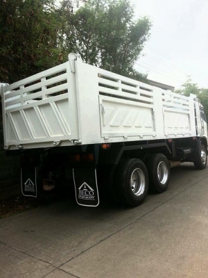 ขายรถสิบล้อ HINO Mega  320แรงปี51 ดั้มสามมิตร มีระบบลากพ่วง