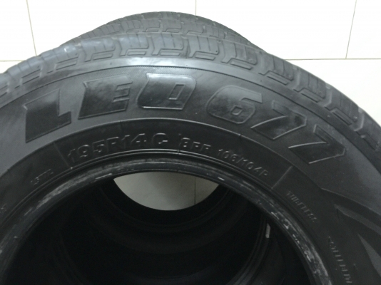 ขายยาง Bridgestone LEO 677 ขอบ14" จำนวน 3 เส้น
