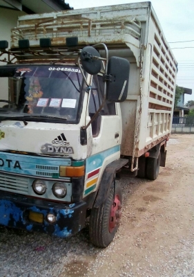 หกล้อ โตโยต้า BU87- 4BE1-110 ดั้มค็อกเกษตร สภาพพร้อมใช้งาน ทะเบียนพร้อมโอน