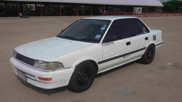 โตโยต้าCololla เครื่อง4-A เครื่องหัวฉีด ดีมาก ช่วงล่างดีแอร์เย็น วิทยุ DVD MP3 กระจกไฟฟ้า พวงมาลัยเพาเวอร์ เซ็นทรัลล๊อก ดิสเบรค 4 ล้อ แก๊ส-น้ำมั