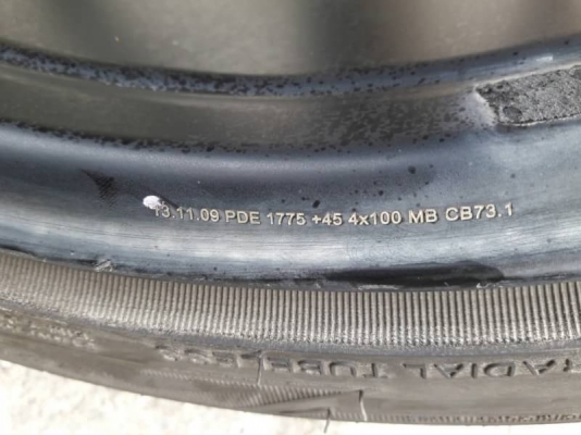 ล้อ lenso ขอบ 17 พร้อมยาง 205/45/17 ปี 14 ชุดล่ะ 8,800