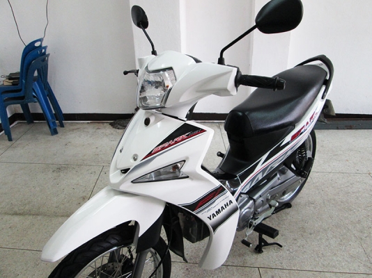 (โอนฟรี) ขาย Yamaha Spark 115 I สตาร์ทมือ ลายใหม่ล่าสุด ปลายปี 2015 ไมล์แท้ 3149 กม เครื่องหัวฉีดประหยัดน้ำมันขั้นเทพ รถเกียร์ 4 จังวังหวะ