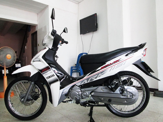 (โอนฟรี) ขาย Yamaha Spark 115 I สตาร์ทมือ ลายใหม่ล่าสุด ปลายปี 2015 ไมล์แท้ 3149 กม เครื่องหัวฉีดประหยัดน้ำมันขั้นเทพ รถเกียร์ 4 จังวังหวะ