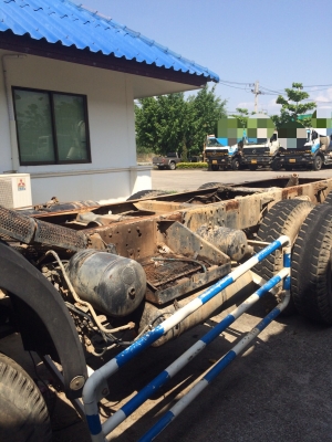 (มี14คันขายซาก...)10ล้อหัว-คัสซี2เพลา...BENZ ปี2538...เดิมรถโม่ปูน ยกโม่ลง เล่มทะเบียนพร้อม