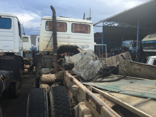 (มี14คันขายซาก...)10ล้อหัว-คัสซี2เพลา...BENZ ปี2538...เดิมรถโม่ปูน ยกโม่ลง เล่มทะเบียนพร้อม