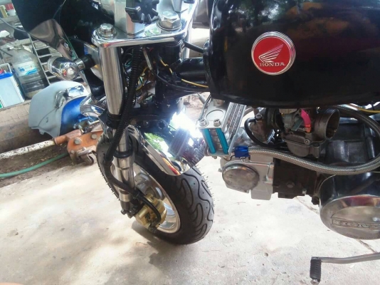 มั้งกี้ สีดำ ไม่มีทะเบียน