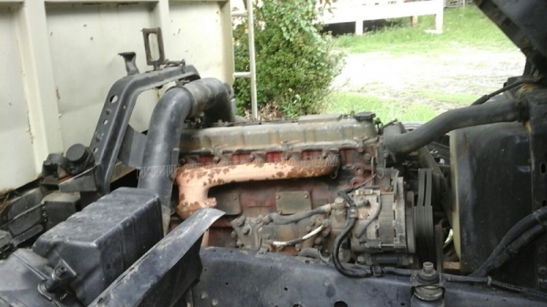 HINO ดัมพ์ FD3WGA 165 แรงม้า พวงมาลัยพาวเวอร์ กระบะดัมพ์ยาว 4 เมตร