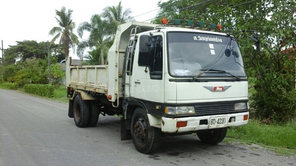 HINO ดัมพ์ FD3WGA 165 แรงม้า พวงมาลัยพาวเวอร์ กระบะดัมพ์ยาว 4 เมตร