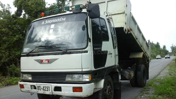 HINO ดัมพ์ FD3WGA 165 แรงม้า พวงมาลัยพาวเวอร์ กระบะดัมพ์ยาว 4 เมตร