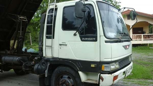 HINO ดัมพ์ FD3WGA 165 แรงม้า พวงมาลัยพาวเวอร์ กระบะดัมพ์ยาว 4 เมตร