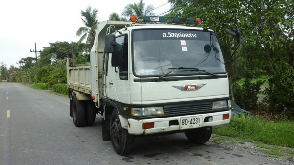 HINO ดัมพ์ FD3WGA 165 แรงม้า พวงมาลัยพาวเวอร์ กระบะดัมพ์ยาว 4 เมตร