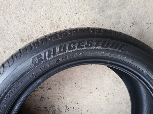ยางBRIDGESTONE 185 55R16 ปี2014สภาพสวยมากๆ ดอกเยอะมากๆถูกที่สุด