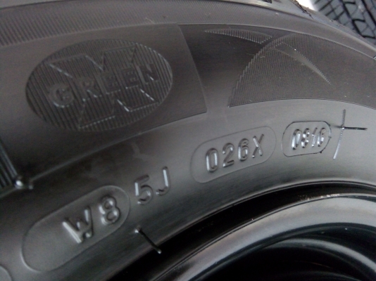 ล้อถอดป้ายแดง 4/100 มิชลิน 185/60R15 ปี0816 ราคา 8,500 บ.