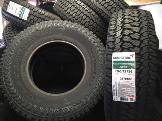***ยางใหม่ปี 15 กลางปี KUMHO รุ่น ROAD VENTURE AT51