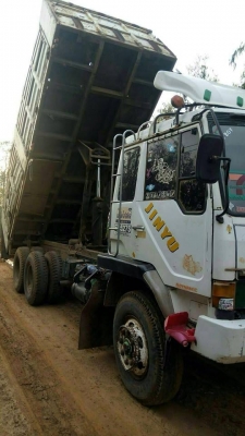 ขายรถสิบล้อดัมพ์  มิตซูบิชิ หลงเทอร์โบ  220 แรง