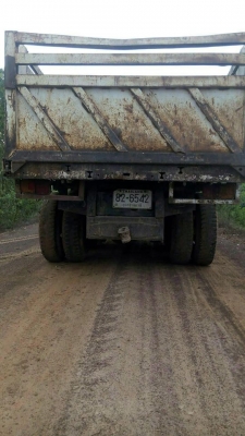 ขายรถสิบล้อดัมพ์  มิตซูบิชิ หลงเทอร์โบ  220 แรง