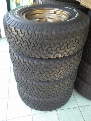 TE37x + BF All USA. 265/75/16 ปี12 สวยๆ 1ชุด TE37x + BF All USA. 265/75/16 ปี12 สวยๆ 1ชุด