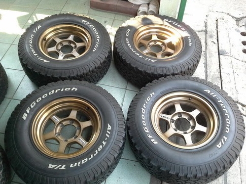 TE37x + BF All USA. 265/75/16 ปี12 สวยๆ 1ชุด